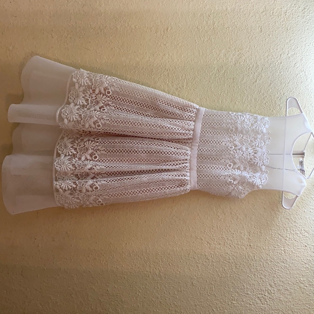 White summer dress